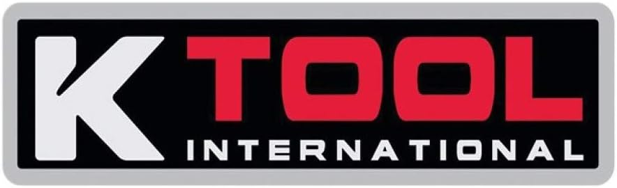 K Tool International 45900 SAE Reversible Ratcheting Wrench Set for Garages, Repair Shops and DIY, 1/4' to 1', Offset-head Design, 6 and 12-point Nuts, Laser-Engraved, Metal Construction, 13 Piece