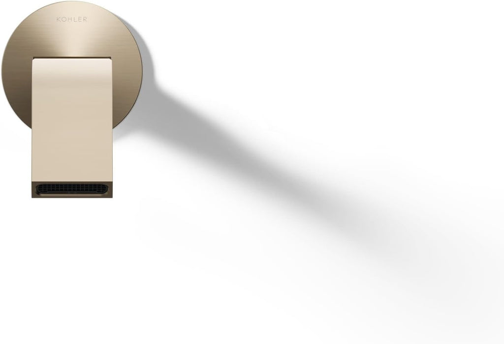 KOHLER K- T23888-BV COMPONENTS® WM LAV SPOUT TRIM - RIBBON, Vibrant Brushed Bronze