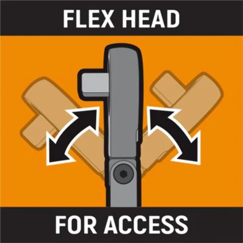 GEARWRENCH - 120Xp Flex Head 3/8' Dr. 5-75 Ft-Lb Tw (85188)