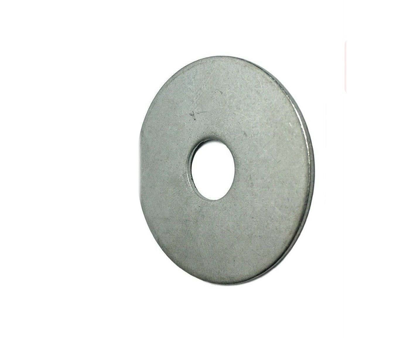 Pr-Mch Package of 1000, 1/4' x 1 1/4' OD Stainless Steel Metal Washers Type 304 Set Kit #DR-D7779D