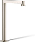 KOHLER K-23887-BN Components® Bathroom Sink Faucet Spout, Row Design, 1.2 GPM, Premium Durable Metal, Corrosion Resistant, Vibrant Brushed Nickel