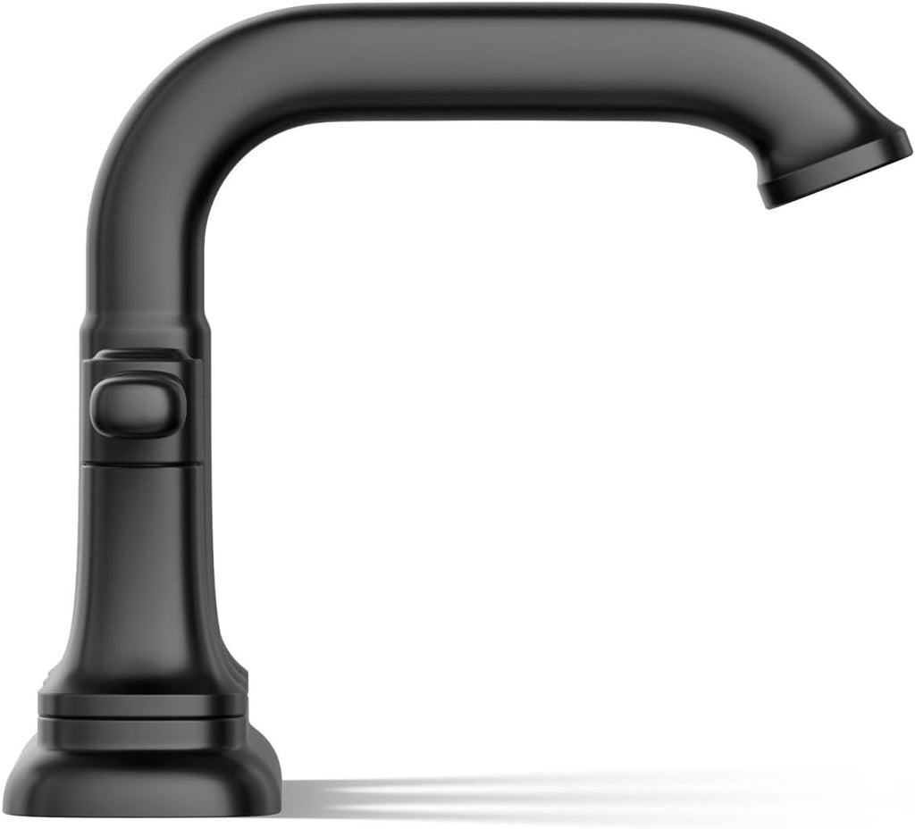 Kohler R33043-4D-BL Ealing® Centerset Bathroom Sink Faucet, 1.2 gpm, Matte Black