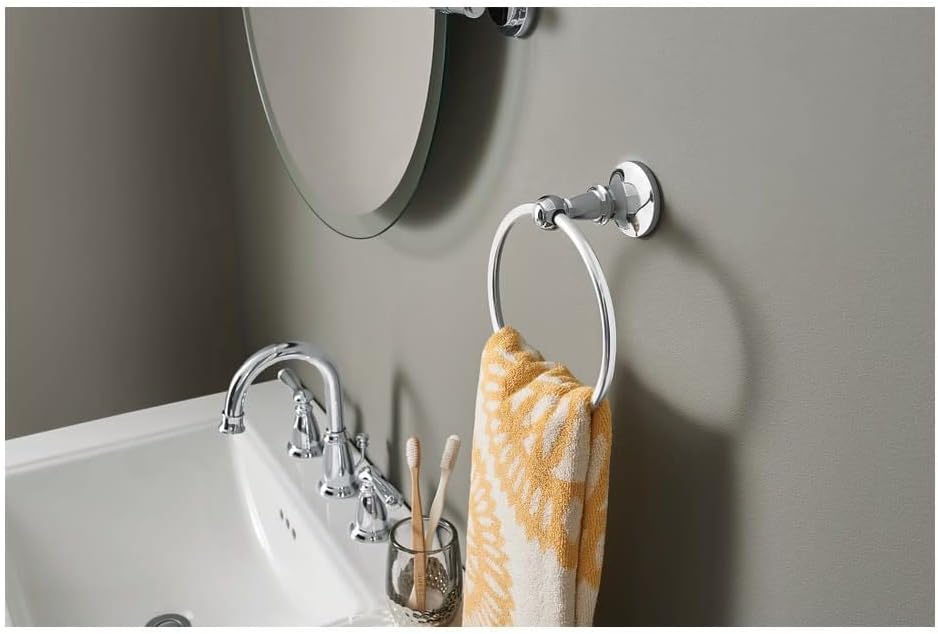 Moen WS84924 Two-Handle High Arc Bathroom Faucet, Chrome