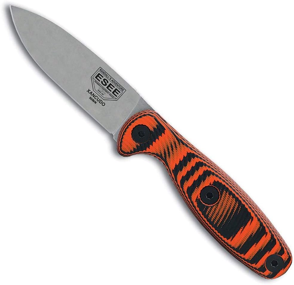 ESEE Xancudo S35V, 3D Handle, Black Sheath
