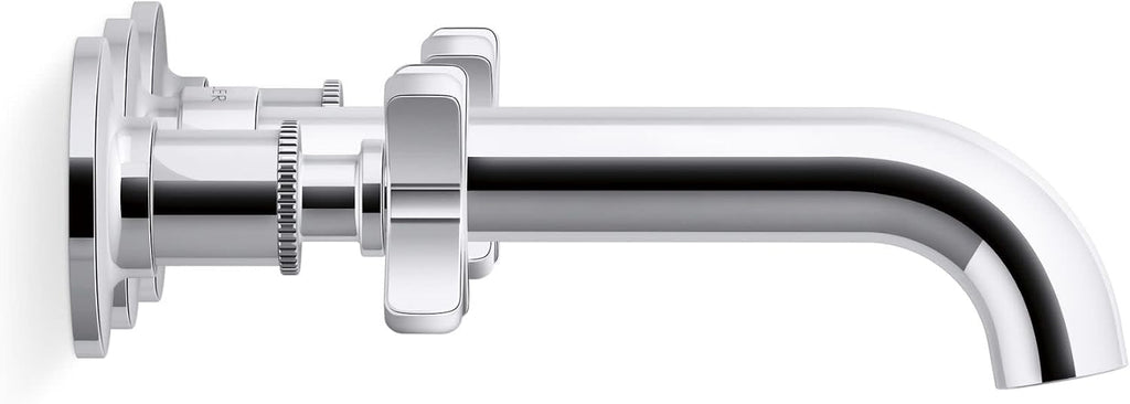 Kohler KT35910-3-2MB Castia by Studio McGee Wall Mounted Tub Filler Vibrant Brushed Moderne Brass