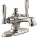 KOHLER Bancroft Monoblock bathroom sink faucet, 1.2 gpm
