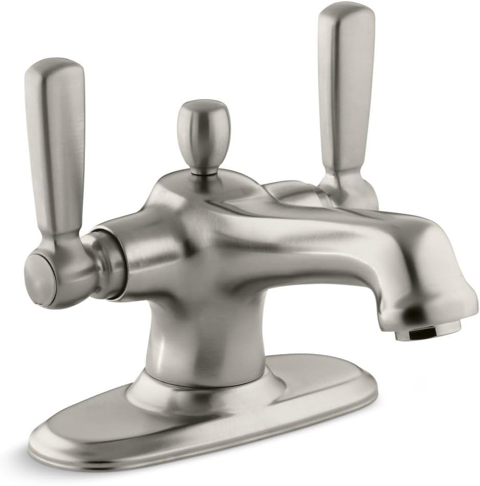 KOHLER Bancroft Monoblock bathroom sink faucet, 1.2 gpm