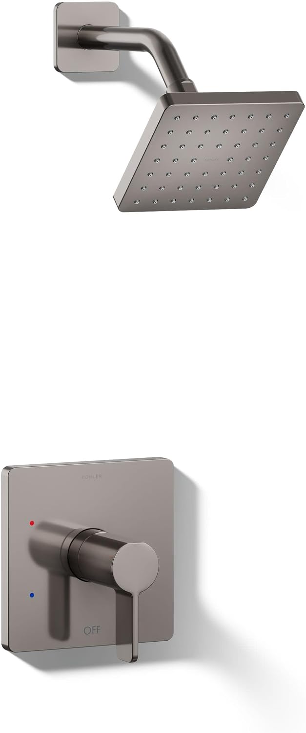KOHLER K-TS23503-4G-TT PARALLEL® SHWR TRIM, 1.75 GPM SHOWERHEAD, Vibrant Titanium