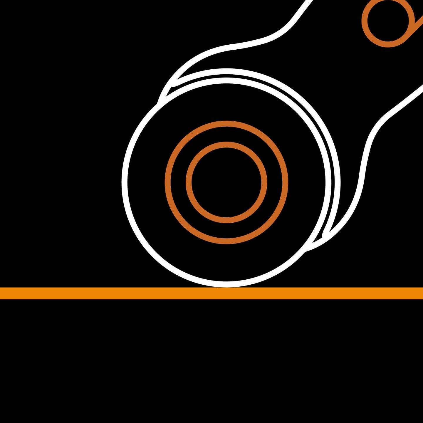 Fiskars Trigger Rotary Cutter, With Blade Ø 45 mm, For Right- and Left-handed Users, Orange/White/Grey, 1003910