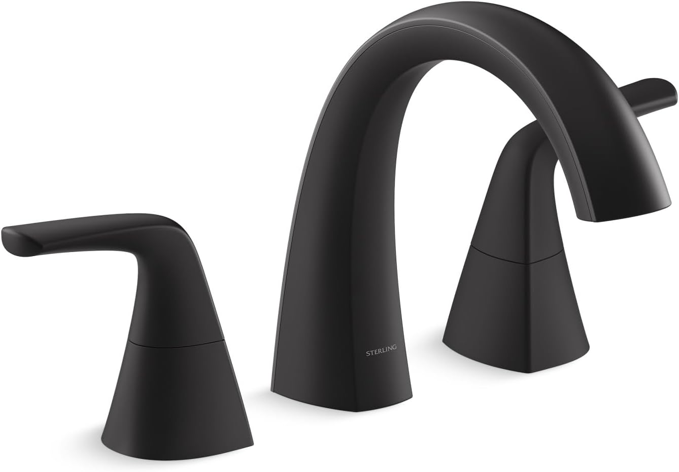 Sterling T29365-4-BL Medley Deck-Mount Bath Faucet Trim, Premium Durable Construction, Corrosion Resistant, Matte Black