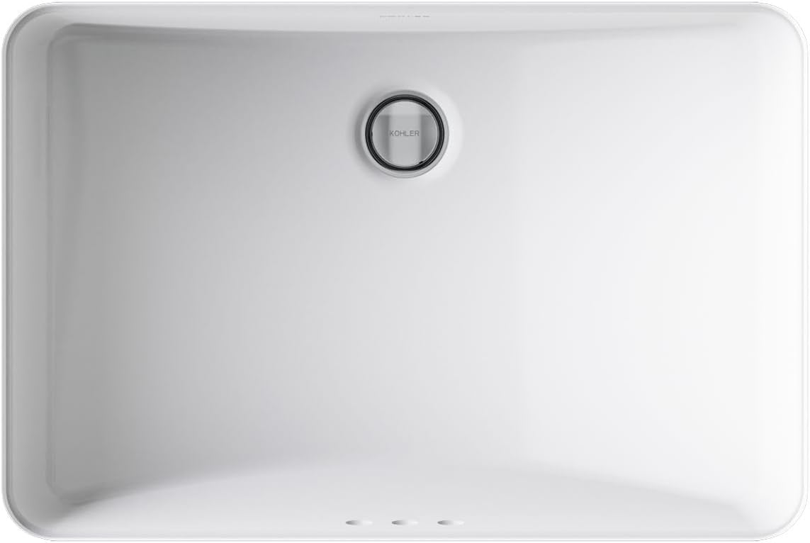 KOHLER K-2214-G-0 Ladena Undercounter Bathroom Sink, White One Size
