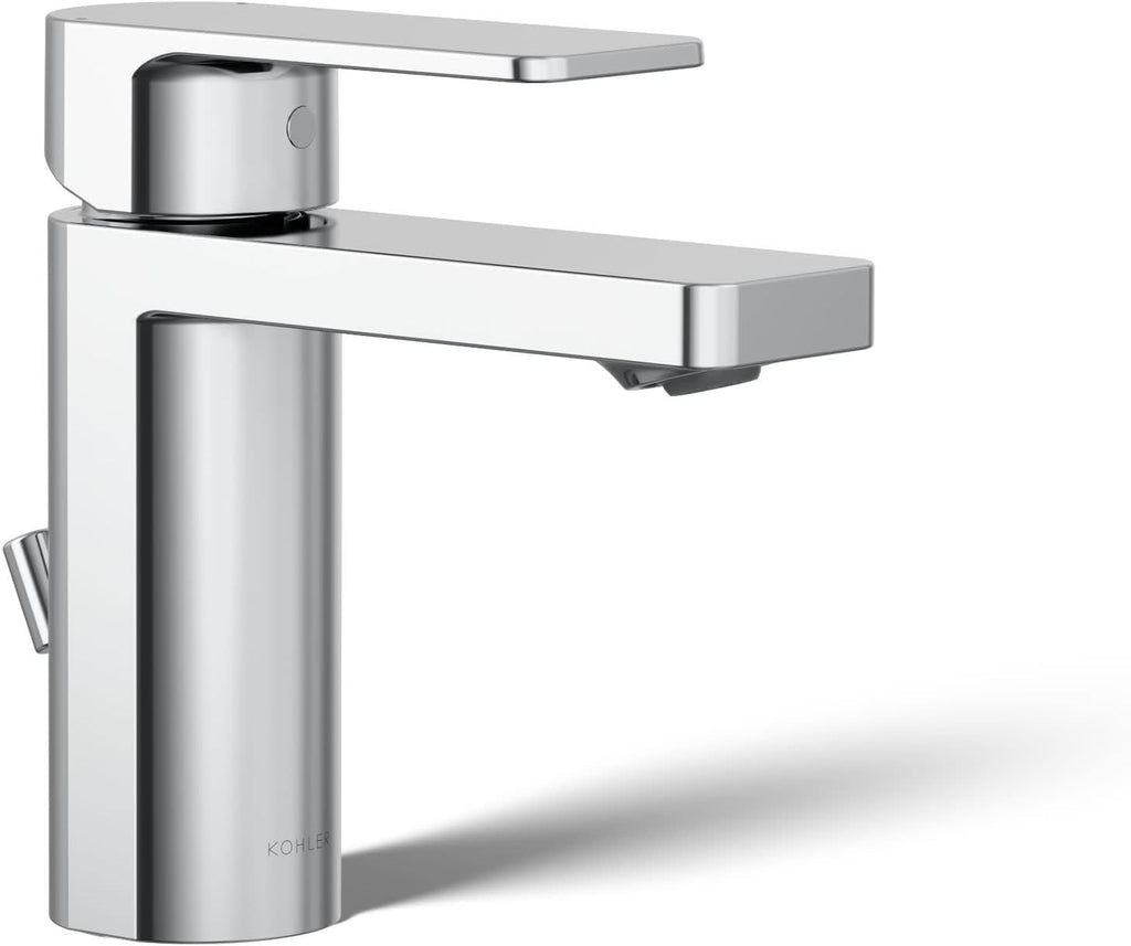 Kohler 23472-4K-CP Parallel Single-Handle 1.0 GPM Bathroom Sink Faucet, Polished Chrome