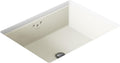 Kohler K-2330-96 Interior 1-Bowl Undermount Bath Sink Biscuit