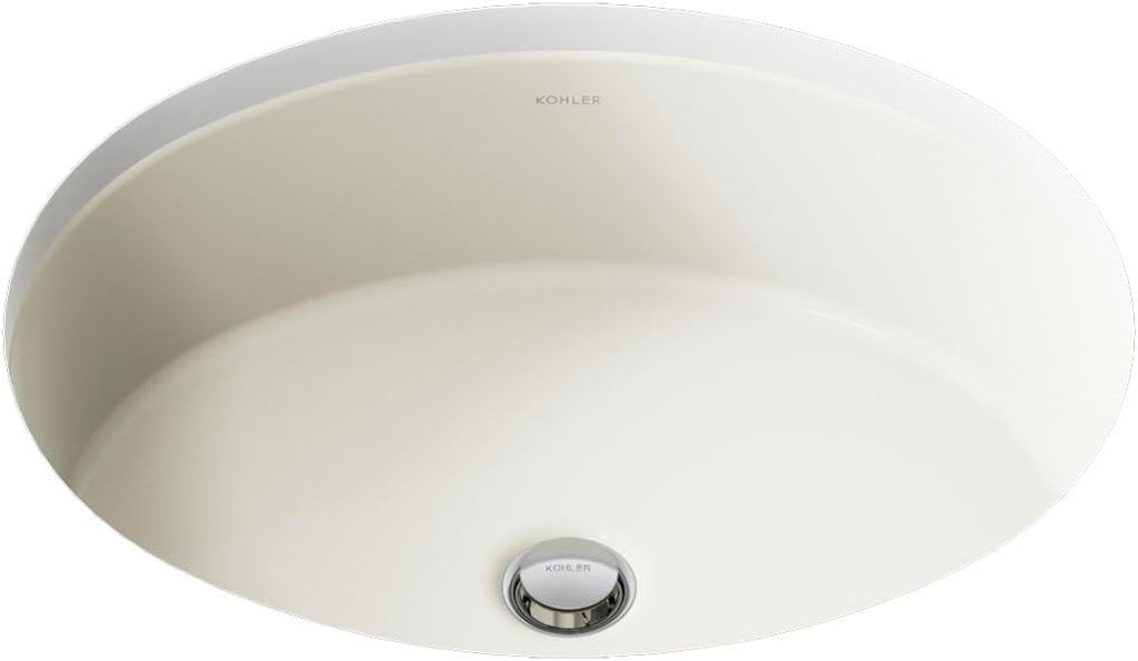 Kohler K-2881-96 1-Bowl Undermount Bathroom Sink w/Overflow Biscuit