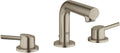 GROHE 20572EN1 Concetto, 8-inch Widespread 2-Handle S-Size Bathroom Faucet 1.2 GPM, Brushed Nickel