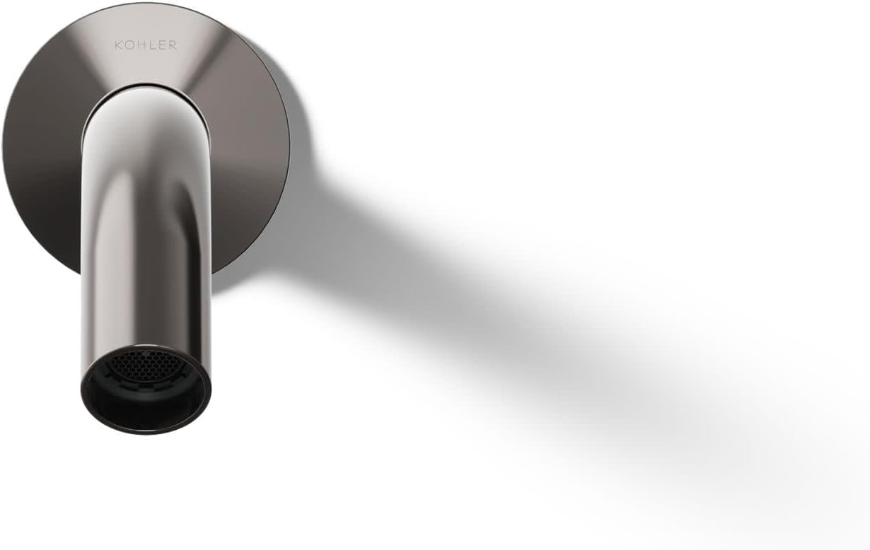 KOHLER Components Wall-Mount Bathroom Sink Faucet Spout With Tube Design 1.2 GPM