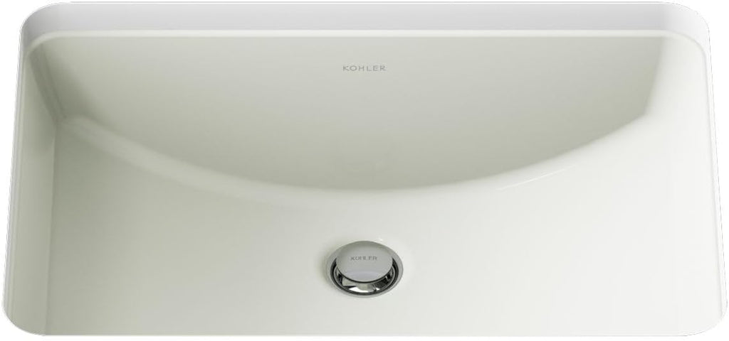 Kohler K-2214-NY 1-Bowl Undermount Bathroom Sink w/Overflow Dune