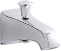KOHLER K-496-CP Memoirs Wall-Mount Diverter Bath Spout, Polished Chrome