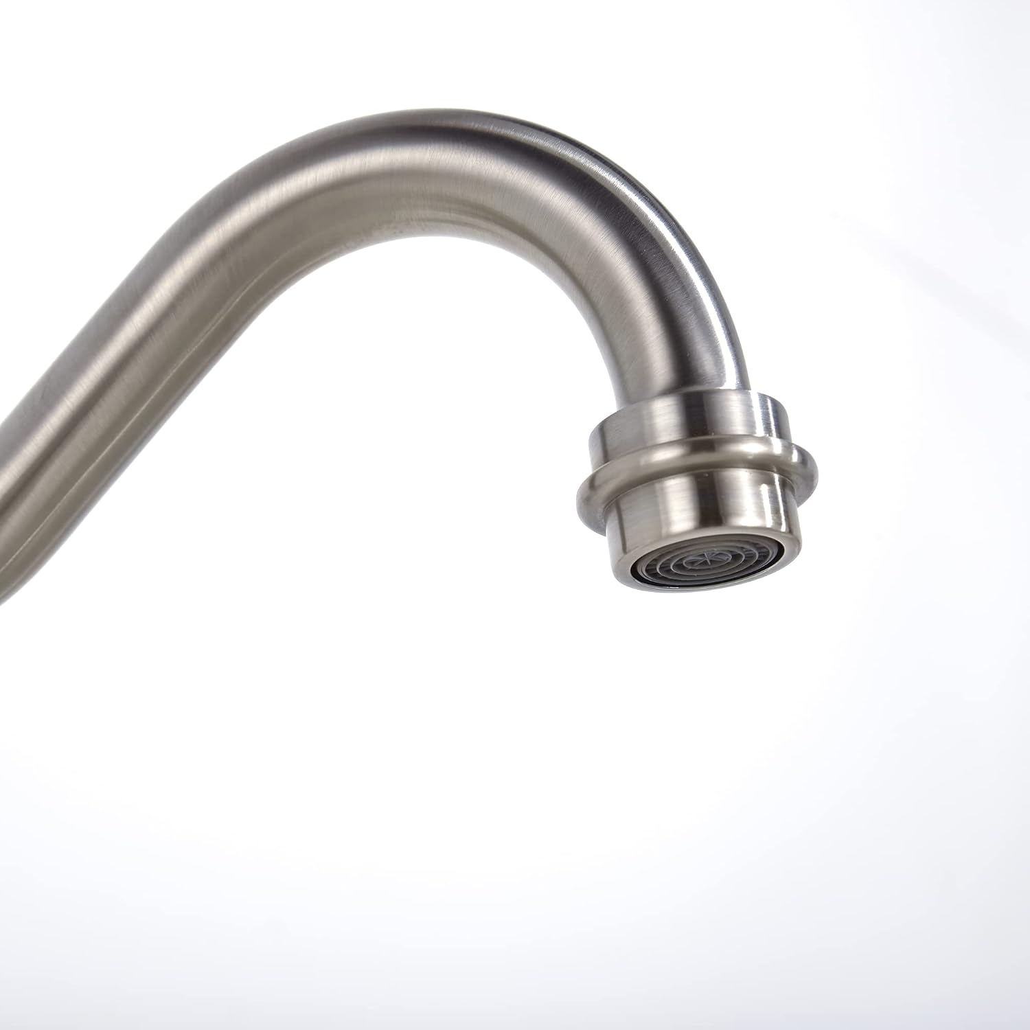 sumerain Wall Mount Bathtub Faucet Brushed Nickel Tub Filler, 8 Inches Center