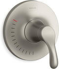 KOHLER TS23950-4-BN Simplice Rite-Temp Valve Trim, Bathroom Shower Faucet, Single Handle, Chic Design, Vibrant Brushed Nickel