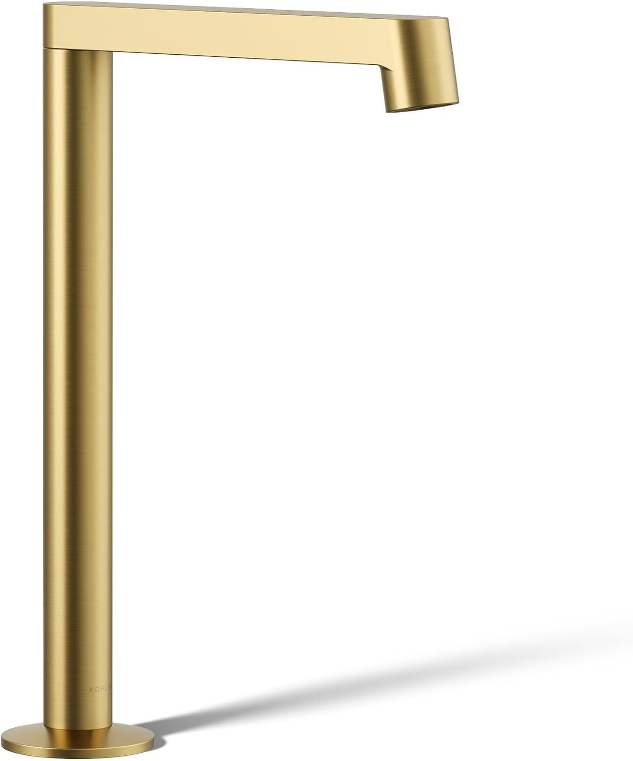 Kohler 23887-2MB Components® Bathroom Sink Faucet spout with Row Design, 1.2 gpm, Vibrant Brushed Moderne Brass