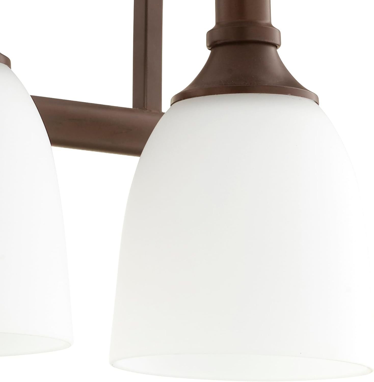 Quorum 5011-3-86 Transitional Three Light Vanity from Richmond Collection in Bronze/Dark Finish,