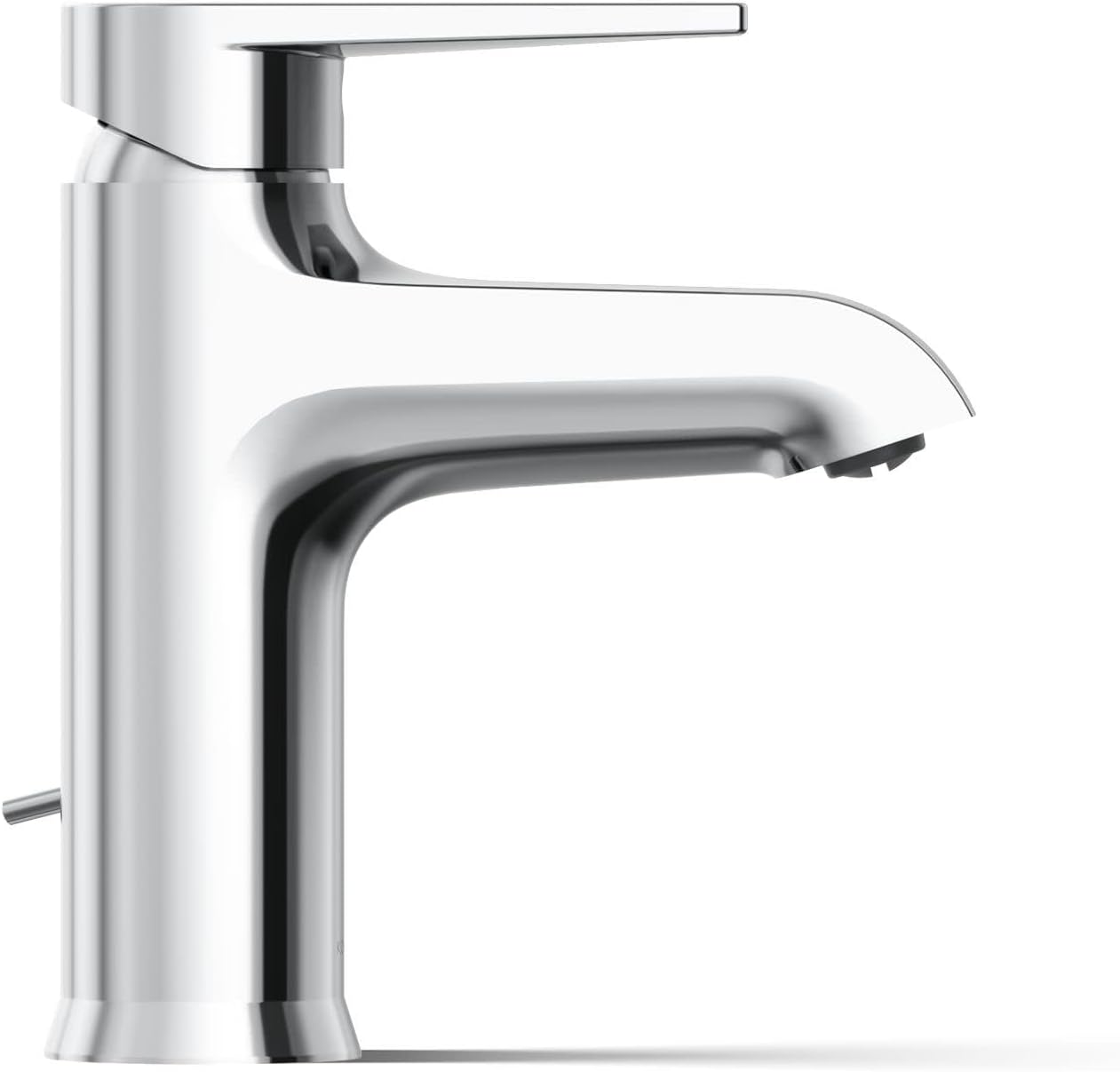 KOHLER K-37894-4-CP Hint® Centerset Bathroom Sink Faucet, Bathroom Faucets for Sink 3-Hole, 1.2 GPM, Polished Chrome