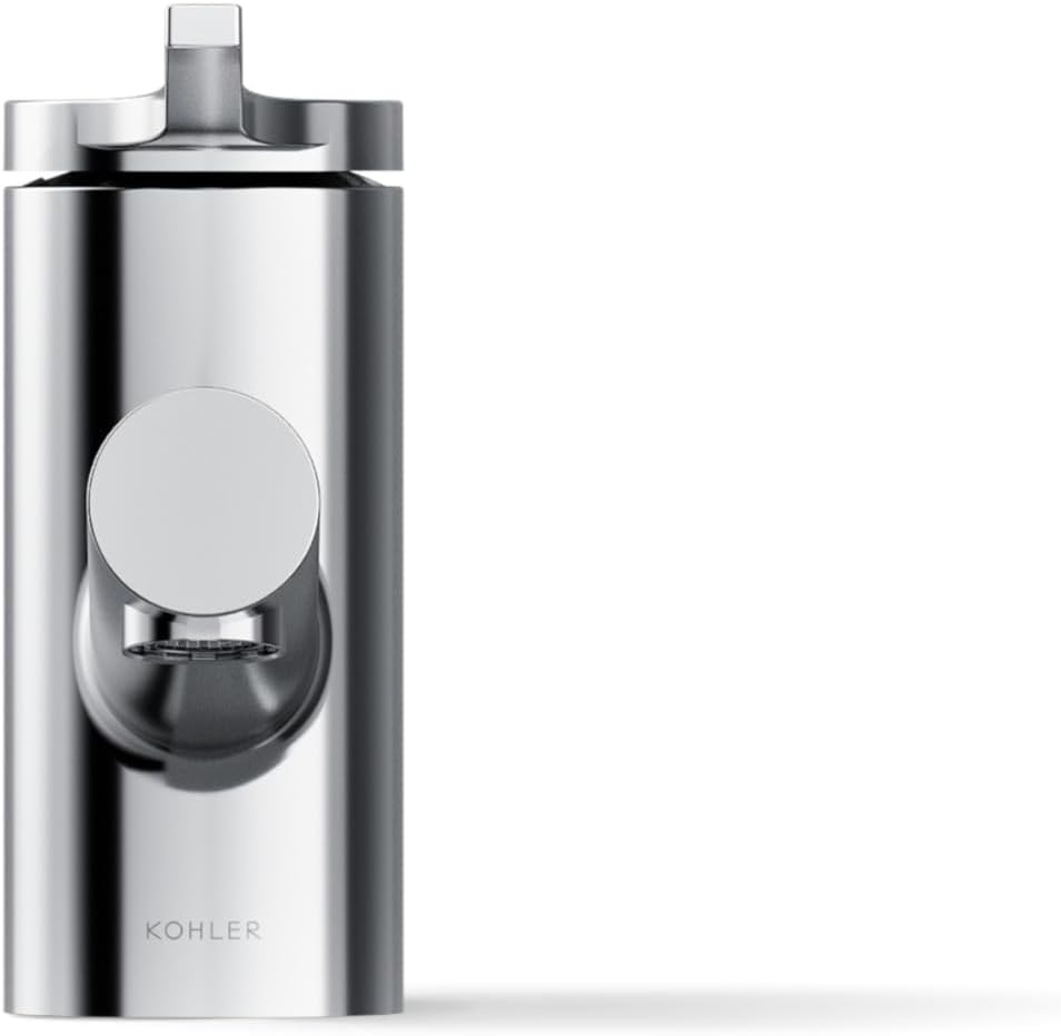Kohler K-33590-4-CP Elate® Short Single-Handle Bathroom Sink Faucet, Bathroom Faucets, 1.2 GPM, Polished Chrome