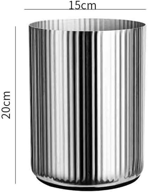Ice Bucket, Thickened Stainless Steel Straight Grain Ice Bucket Double Champagne Bucket Red Wine Chilled Bar Double Insulation Bucket Storage Bucket Ice Buckets For Parties(Gold)