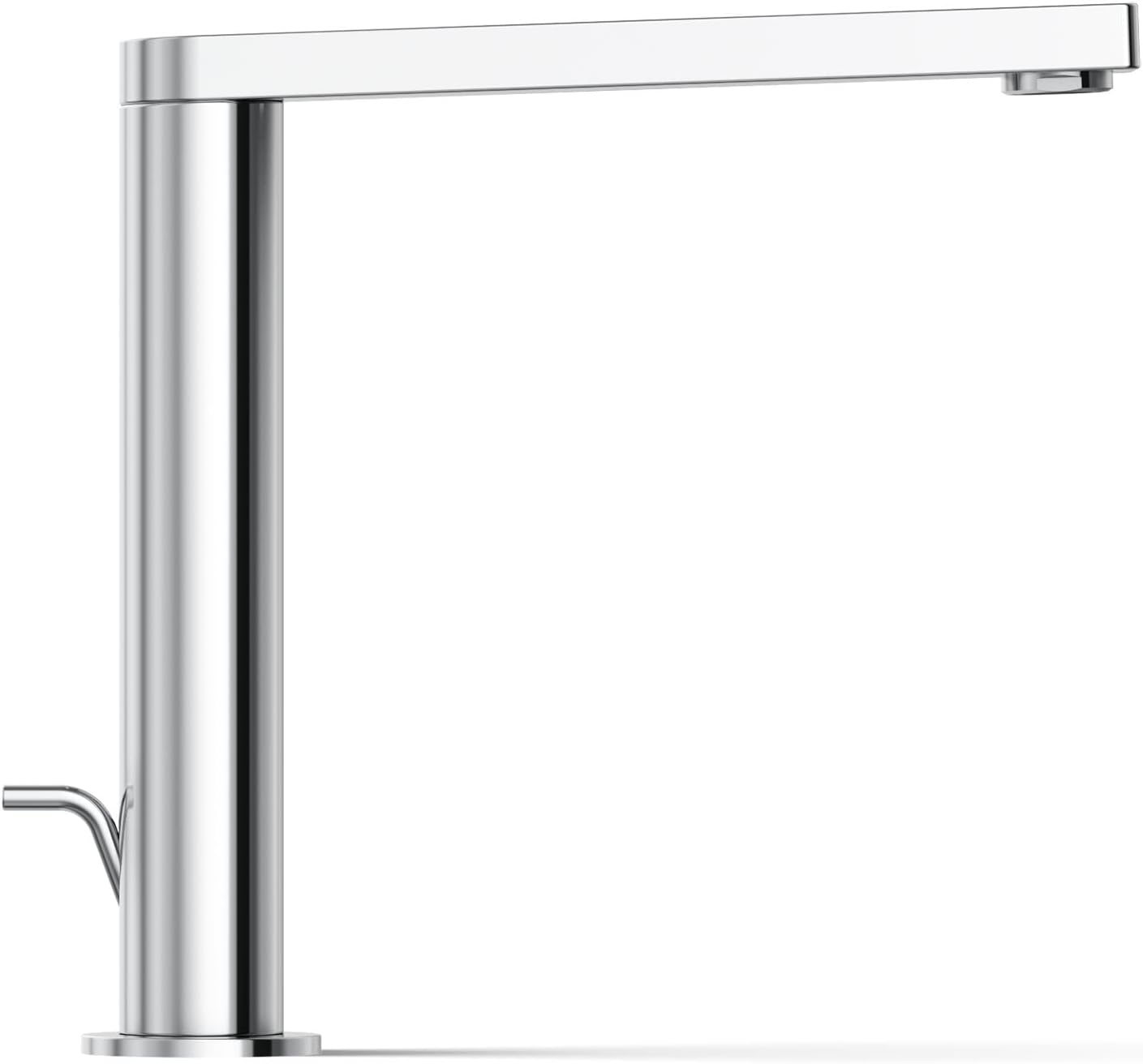 Kohler 73159-7-CP Composed® Tall single-handle bathroom sink faucet with Cylindrical handle, 1.2 gpm, Polished Chrome