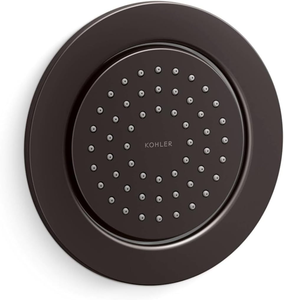 Kohler K-8014 Traditional Round 54 Nozzle MasterClean Fixed Body Spray from WaterTile Collection - Brushed Bronze