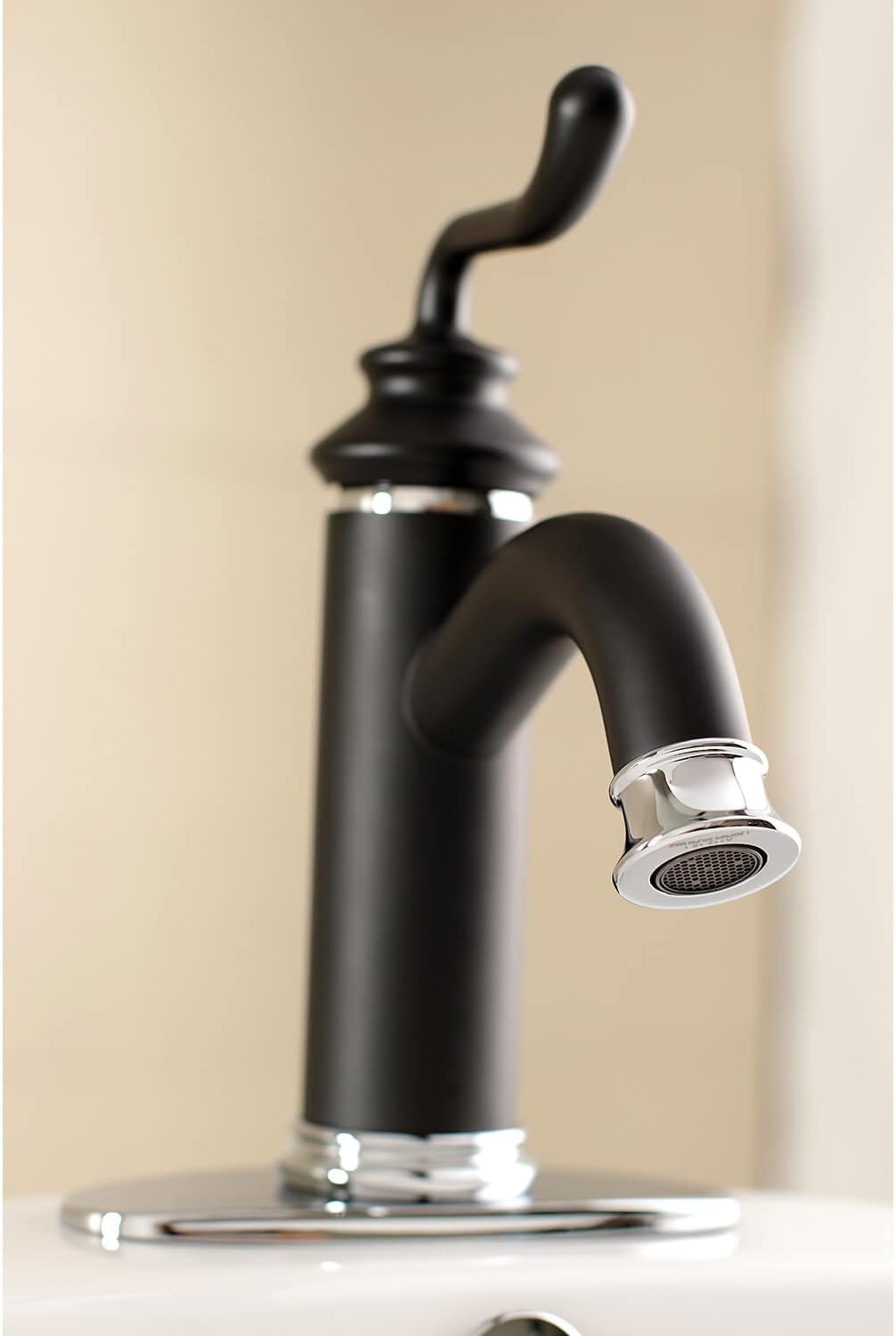 Kingston Brass LS5413RL Royale Bathroom Faucet, Brushed Brass 5.88 x 5.06 x 9