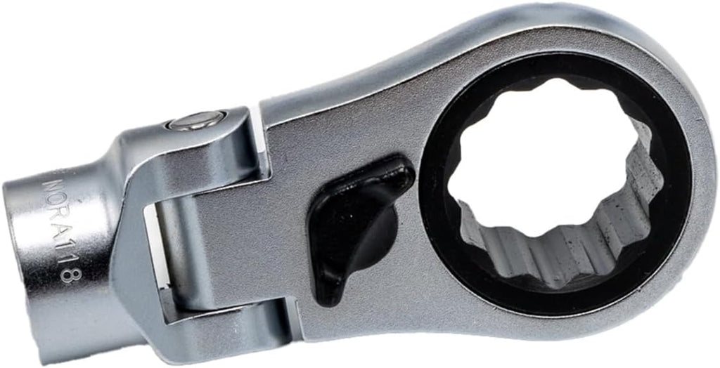VIM 6 PC. 12PT Nano Flex Offset RATCHETING Attachment Set - 3/8' Drive (14-19MM)