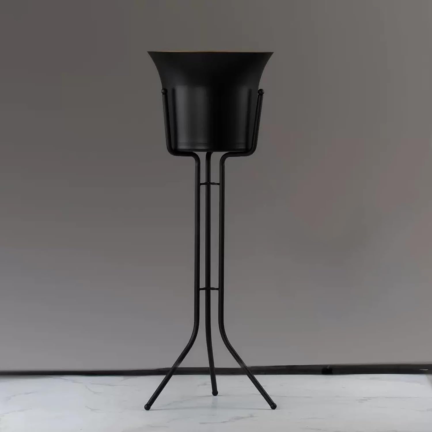 Portable Stainless Steel Wine Ice Bucket with Stand Chiller on Kitchen and Bar Ware Beverage Barware Accessories Party