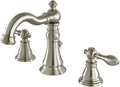 Fauceture FSC1978ACL American Classic Widespread Bathroom Faucet with Pop-Up Drain, Brushed Nickel