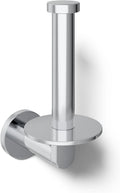 KOHLER K-73148-CP Composed Vertical Toilet Paper Holder Wall Mount, Metal Toilet Paper Holder, Polished Chrome