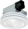 Akicon Exhaust Fan with Light, Ultra Quiet 80 CFM 2.0 Sones Ventilation Exhaust Bathroom Fan with Light, 3000K/4000K/5000K Selectable LED Light (Satin White)