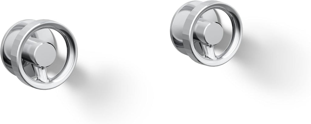KOHLER Components Wall-mount Bathroom Sink Faucet Trim With Industrial Handles