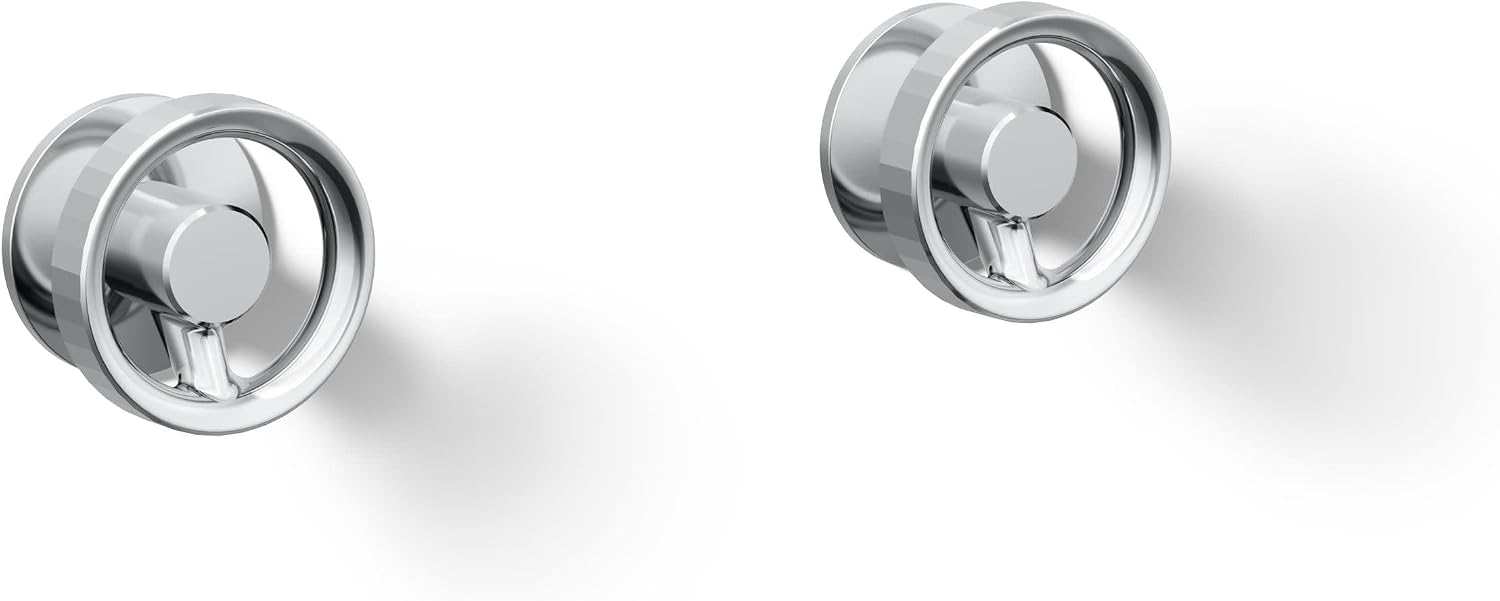 KOHLER Components Wall-mount Bathroom Sink Faucet Trim With Industrial Handles