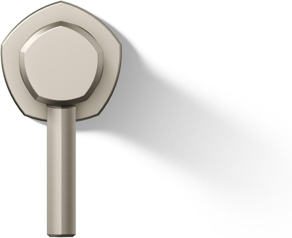 KOHLER K-27012-4-BN Occasion® Wall-Mount Bathroom Sink Faucet Handle, Premium Durable Metal, Corrosion Resistant, Vibrant Brushed Nickel