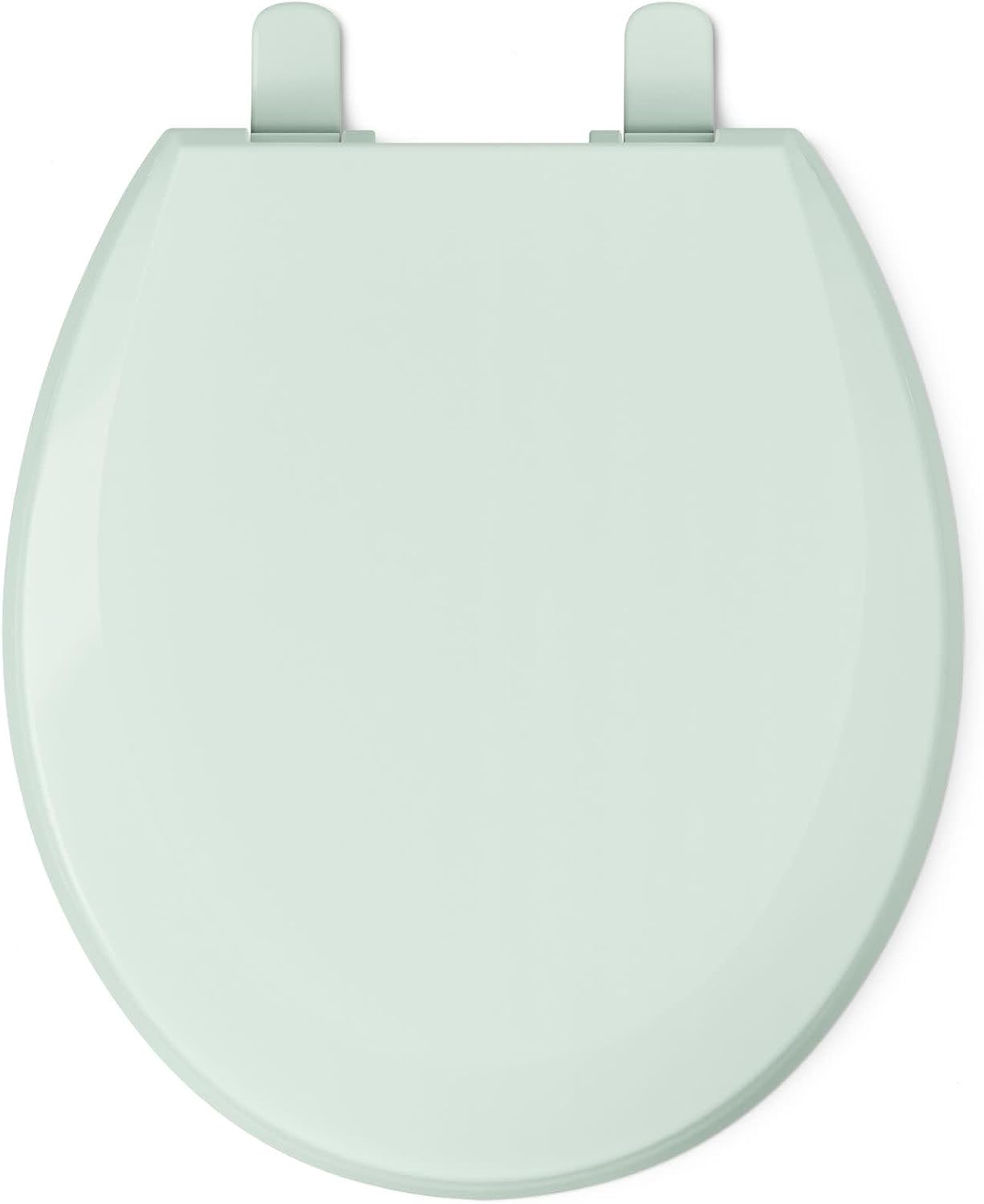 Kohler K-4662 Lustra Q2 Round Closed-Front Toilet Seat with Quick-Release and Qu, Seafoam Green
