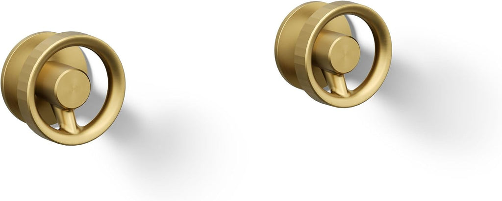 Kohler T77981-9-2MB Components Plumbing Fixtures, Vibrant Brushed Moderne Brass