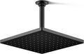 Kohler 26149-BL Honesty® 10' single-function rainhead, 2.5 gpm, Matte Black