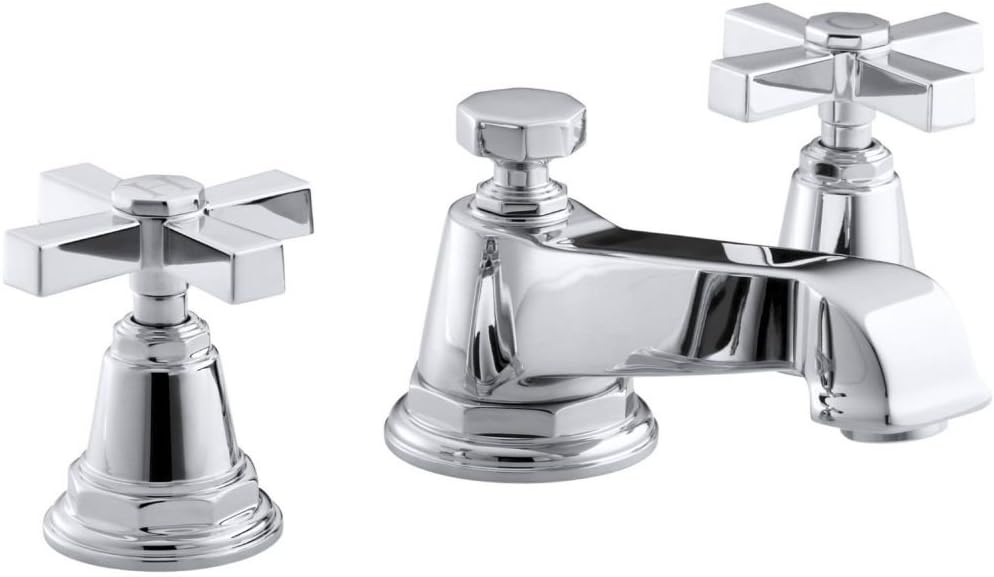 KOHLER Pinstripe Pure Widespread Lav Faucet