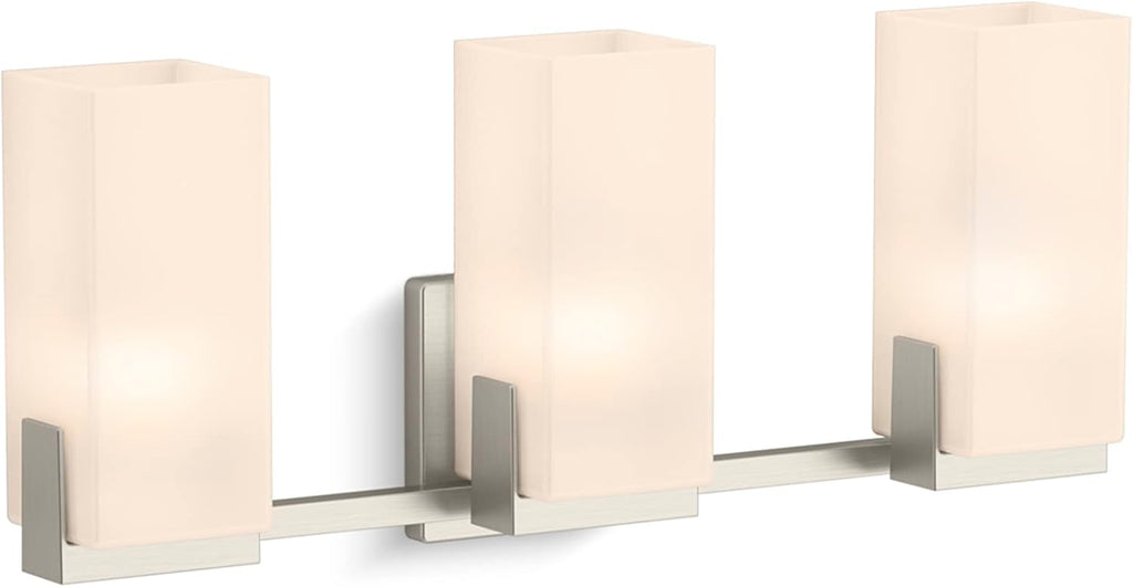 Kohler 3-Light Sconce - Matte Black Honesty Collection