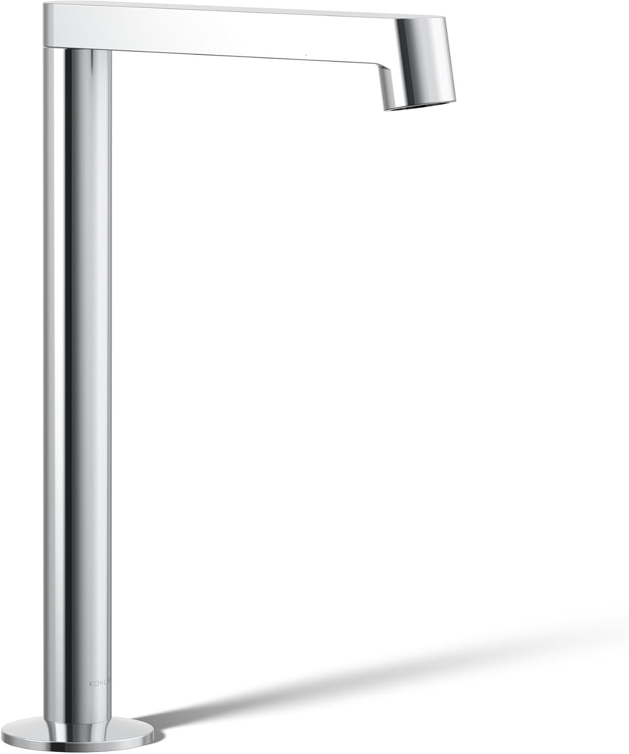 KOHLER K-23887-CP Components® Bathroom Sink Faucet Spout, Row Design, 1.2 GPM, Premium Durable Metal, Corrosion Resistant, Polished Chrome