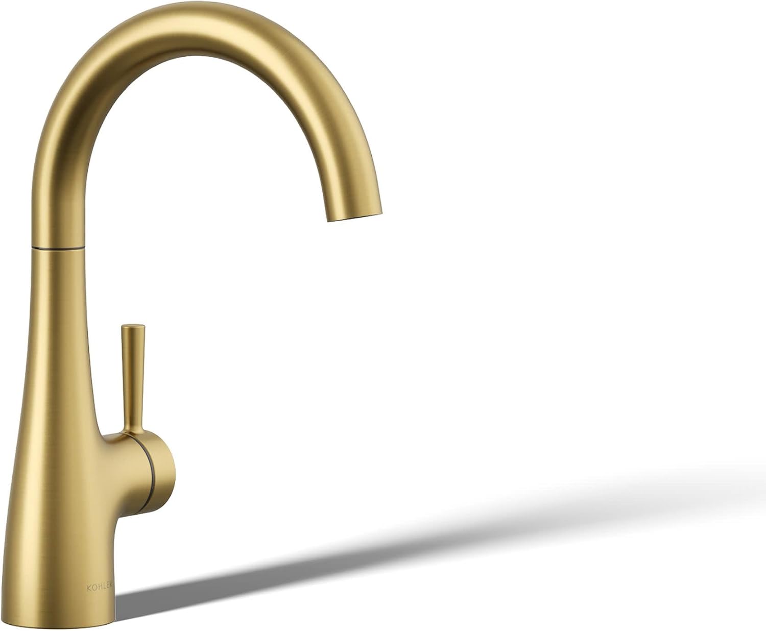 Kohler 26368-2MB Transitional Beverage Faucet, Vibrant Brushed Moderne Brass