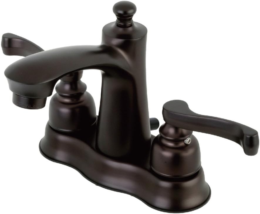Kingston Brass FB7615FL 4 in. Centerset Bathroom Faucet, Oil Rubbed Bronze