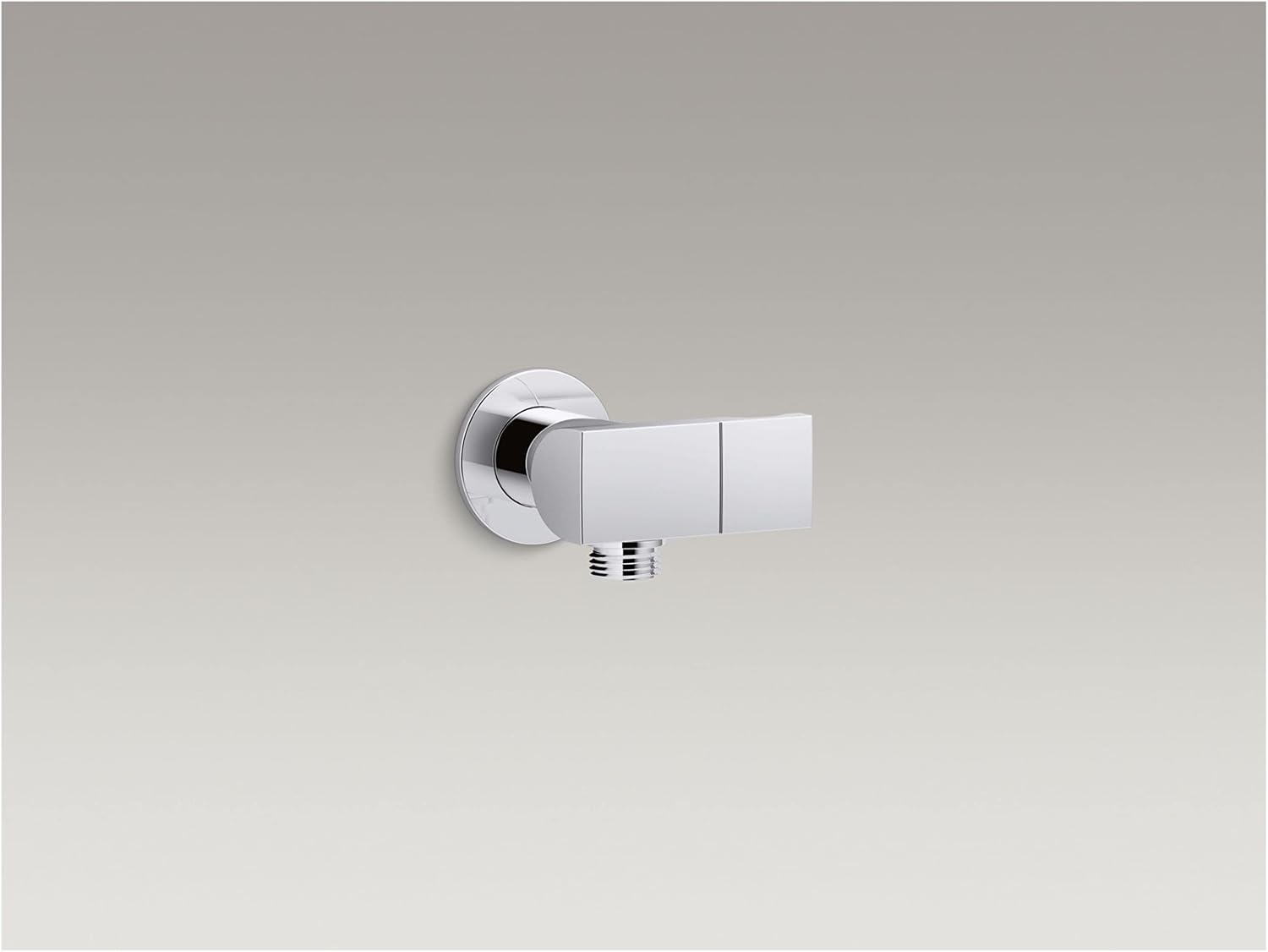 Exhale Wall-Mount Handshower Holder With Supply Elbow And Check Valve