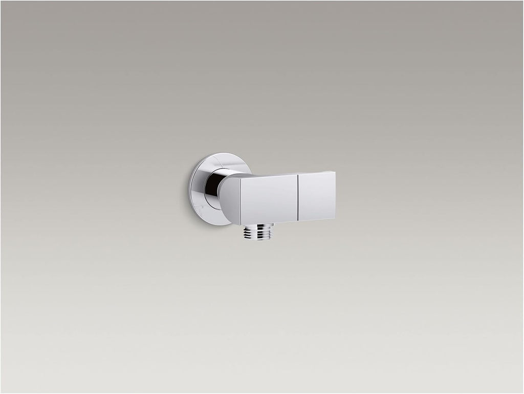 KOHLER Exhale® wall-mount handshower holder with supply elbow and check valve